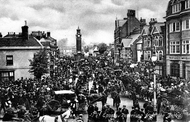 Returning from the Derby c.1905