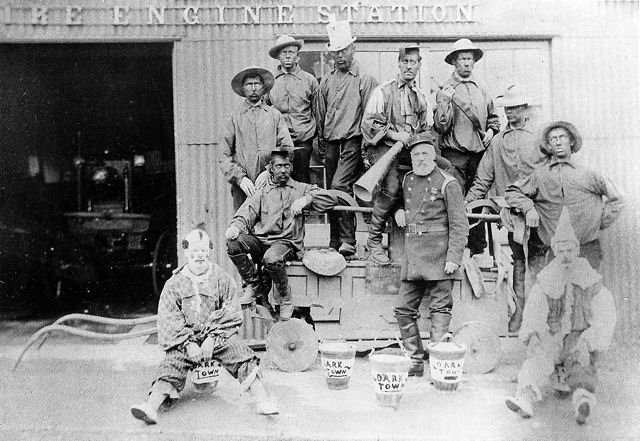 Epsom Fire Brigade 1878 Epsom Firemen Off Duty 1895