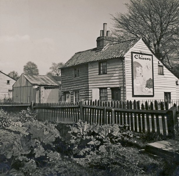 Two cottages on the east side which were subsequently demolished