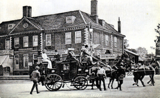 Waterloo House, with the Bristow commercial premises on the right