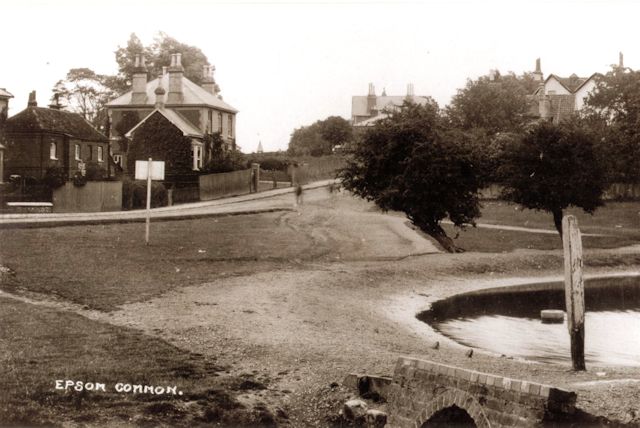 Exit from spillway through embankment of Stamford Pond