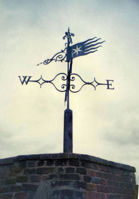 Close up of the Weather Vane 