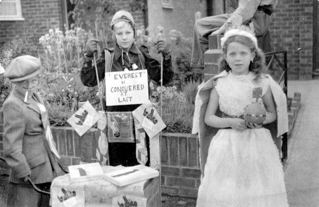 The winner of 1st prize in the Cunliffe Road fancy dress competition The winner of 1st prize in the Cunliffe Road fancy dress competition