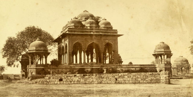 The Mosque at Meerut 1858.