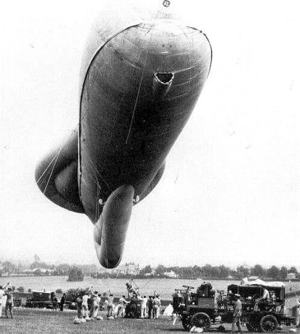 The Kite Ballon used in 1924