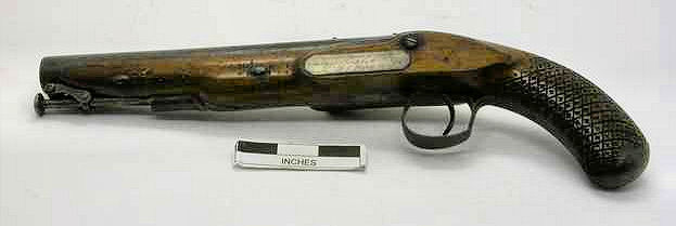 George Stone's pistol