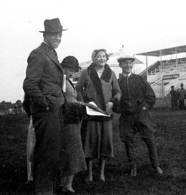 Steve Donoghue with a group of friends. Date unknown
