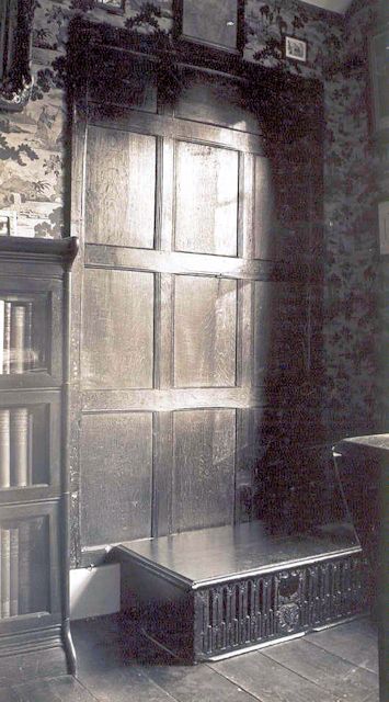 Panelling and doorways from Chamberlain's bakery 1936.