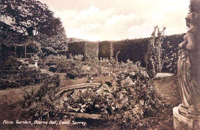 Gardens of Garbrand Hall taken after it became a girls' school Gardens of Garbrand Hall taken after it became a girls' school