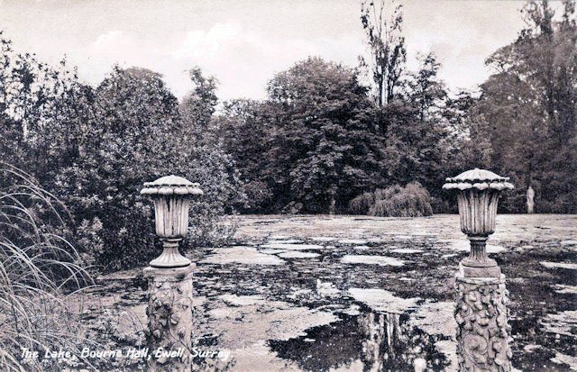 Gardens of Garbrand Hall taken after it became a girls' school