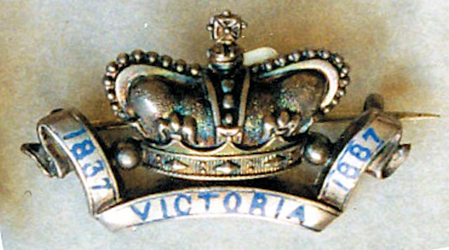 A Golden Jubilee Brooch.