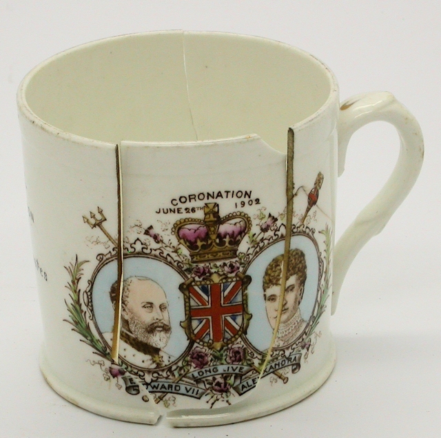 The 1902 souvenir coronation mug