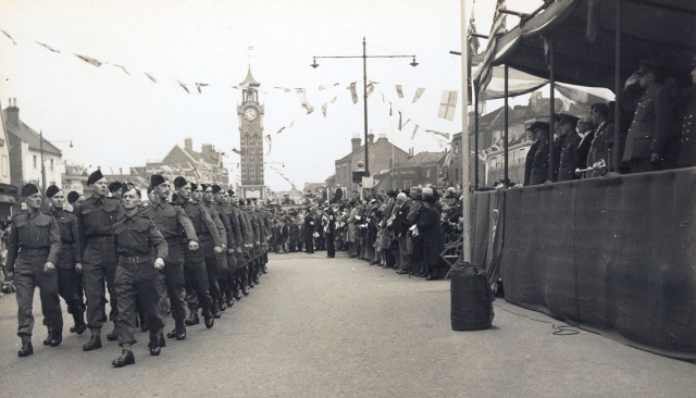 A parade in Epsom town centre