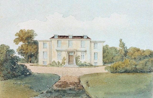The Parsonage Of Epsom, By J Hassell 1824