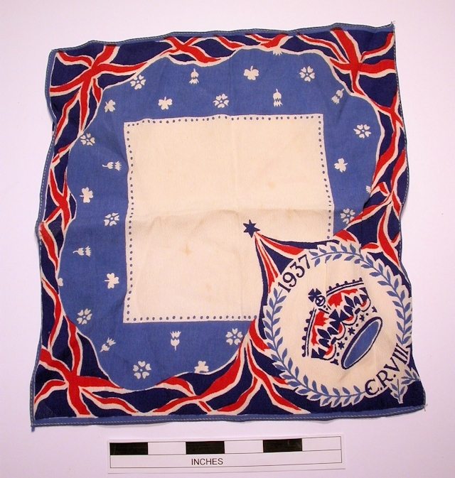 The 1937 commemorative handkerchief The 1937 commemorative handkerchief