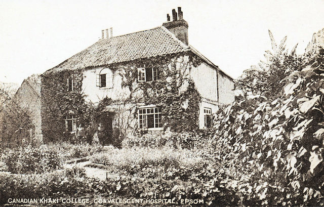 The Canadian Khaki College Convalescent Hospital, Epsom