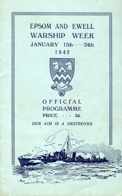 Epsom & Ewell Warship Week programme