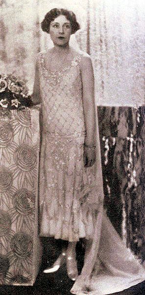 The very famous woman in her youth.