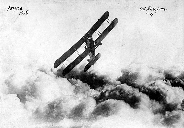 A DH4 in France 1918 A DH4 in France 1918