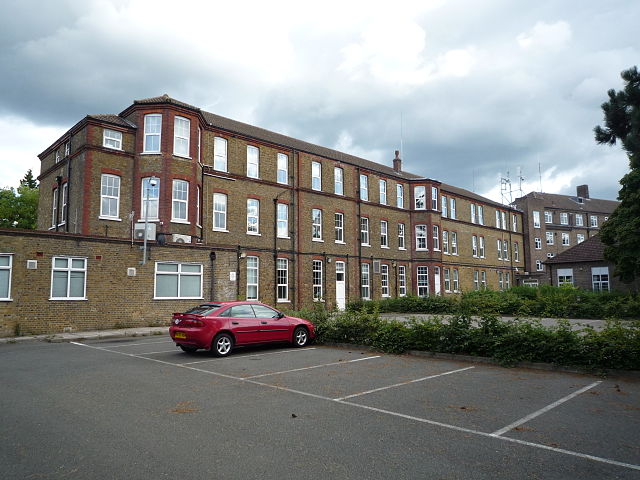 The remains of Caterham/St Lawrence's Hospital