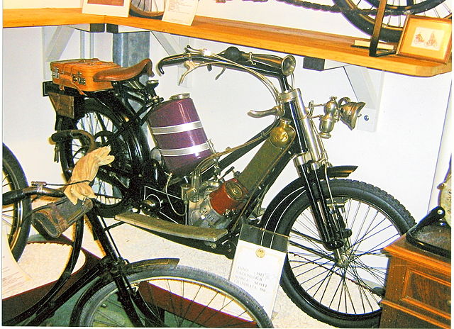 1913 Scott motorcycle