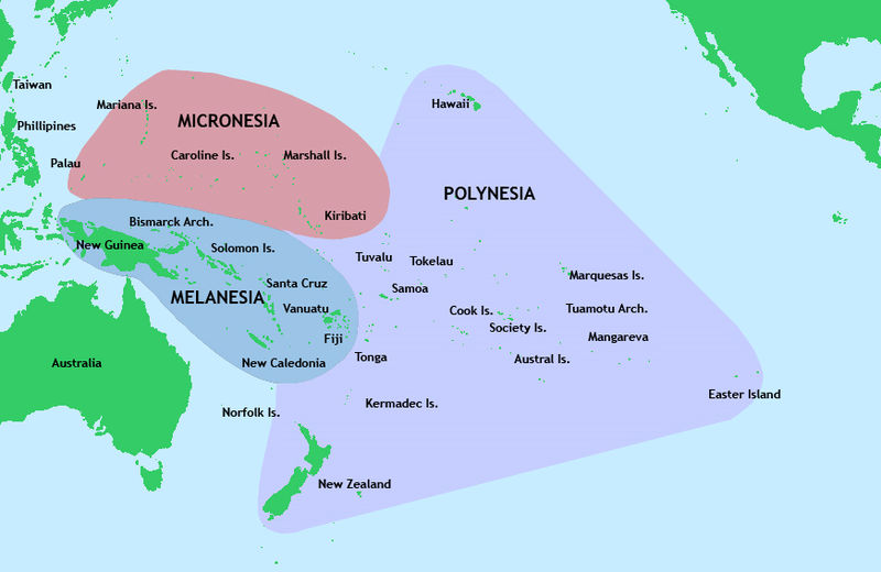 Map of the Southern Pacific