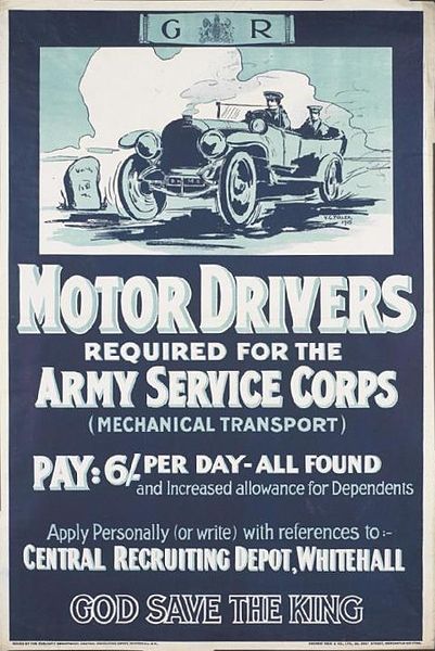 1915 recruiting poster. 1915 recruiting poster.
