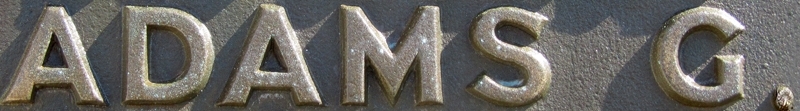 George's inscription on the Portsmouth Naval Memorial.