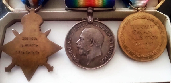 George's medals