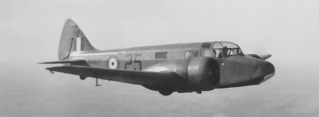 An Airspeed Oxford trainer An Airspeed Oxford trainer.