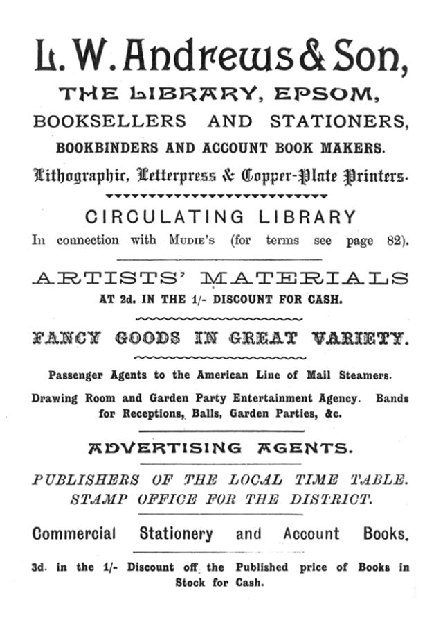 Andrews Advert