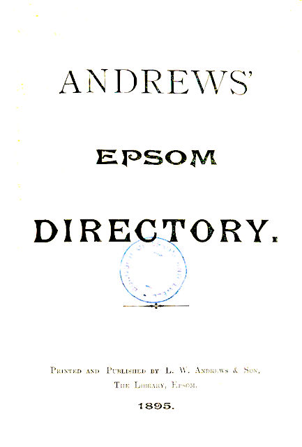 Andrews Directories Title Page