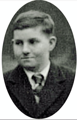 John Miller Bliss as a schoolboy John Miller Bliss as a schoolboy