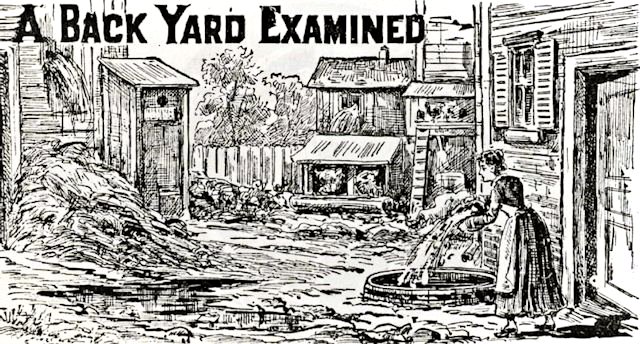 Victorian towns were full of unsanitary conditions behind the scenes