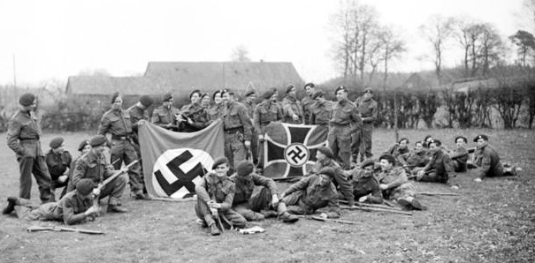 Captain Brockbank's 'C' Troop of 45 Royal Marine Commando at Drevenack Captain Brockbank's 'C' Troop of 45 Royal Marine Commando at Drevenack