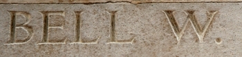 Walter's inscription on the Menin Gate memorial