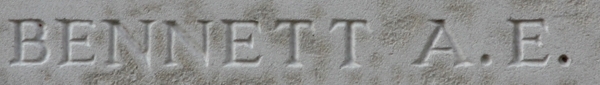 Arthur's inscription on the Menin Gate