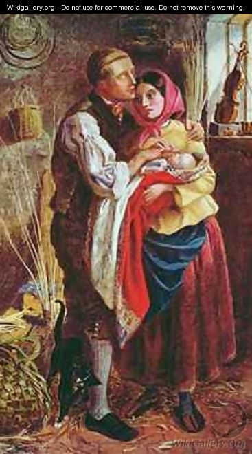 The Blind Basket Maker with his First Child