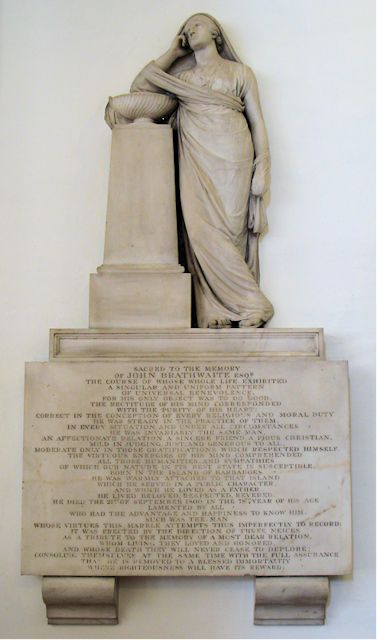 The Brathwaite Memorial in St Martin's Church, Epsom