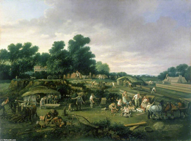Brick Making Attributed to Nicholas Condy