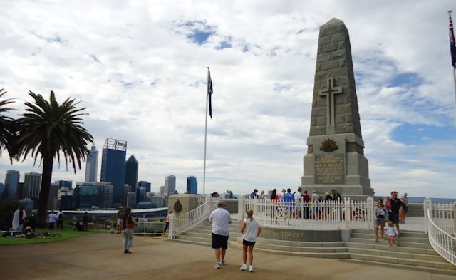 The Kings Park War Memorial in Perth The Kings Park War Memorial in Perth