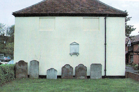 Some of the headstones in 2010