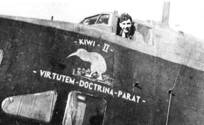 Squadron Leader 'Bunny' Bunclark in JD203
