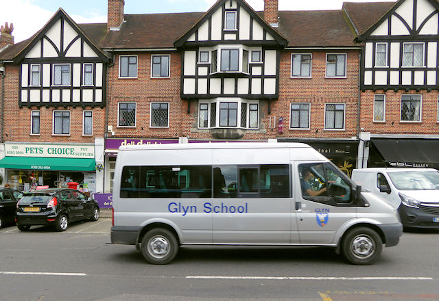 A Glyn School Minibus