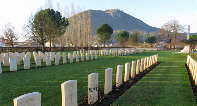 The Cassino War Cemetery The Cassino War Cemetery