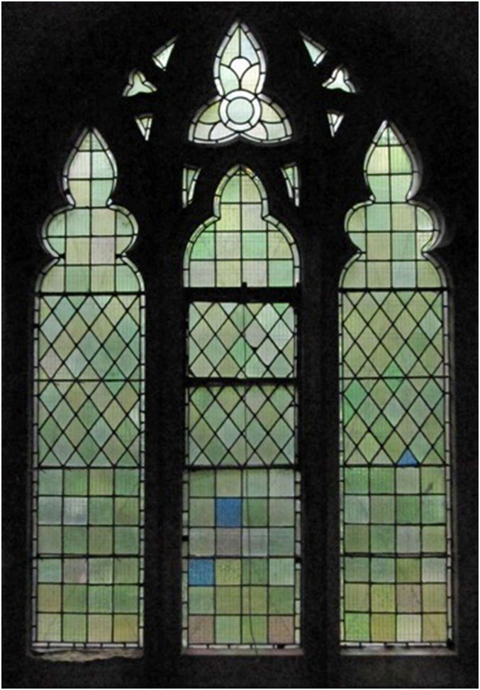 1876 Cathedral glass