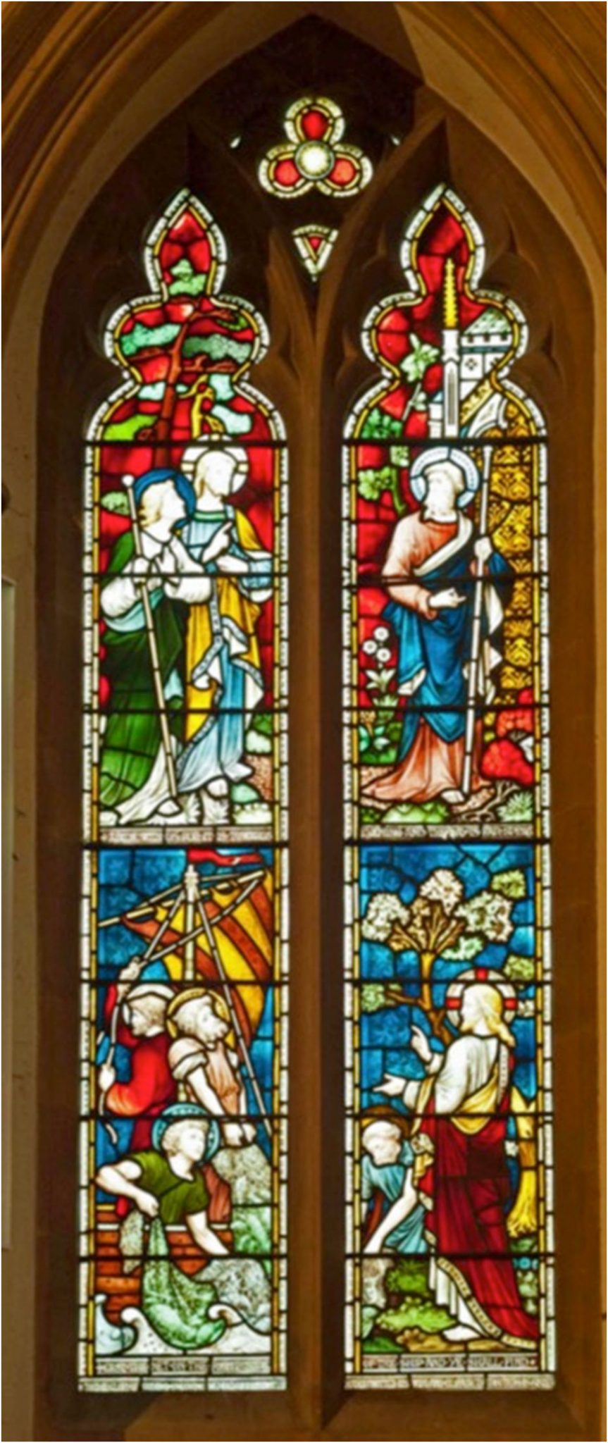 John, Maria and Elizabeth Trotter' memorial windows John, Maria and Elizabeth Trotter' memorial windows