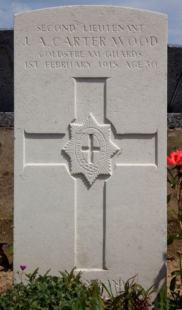 Joseph's headstone in the Cuinchy Communal Cemetery
