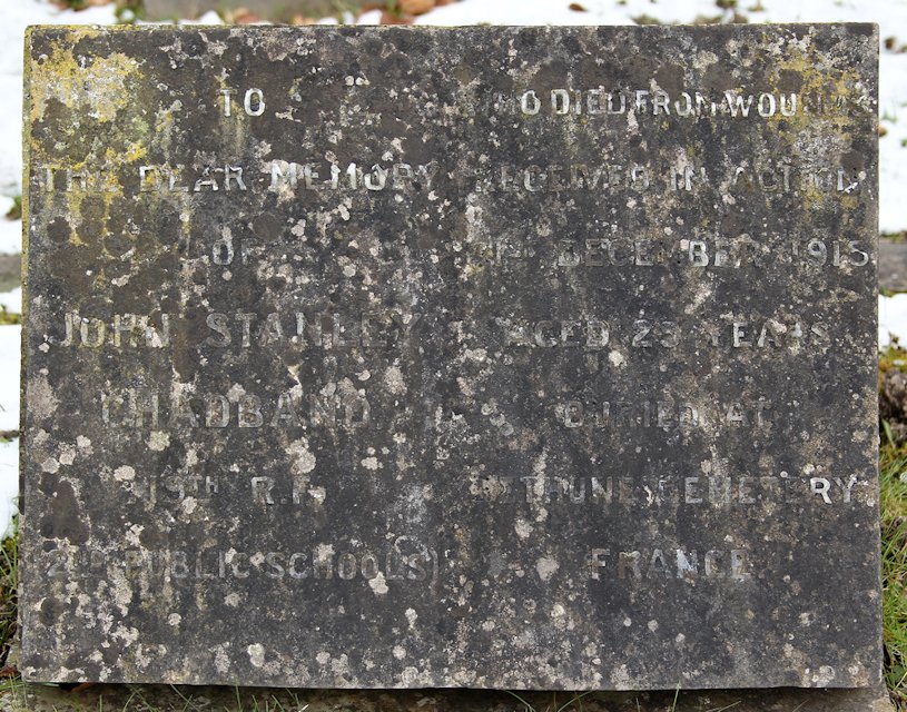 Detail of John's Parent's Grave in Epsom Cemetery Detail of John's Parent's Grave in Epsom Cemetery