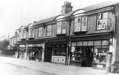 Shopping Parade by Fulford Rd c1920s
